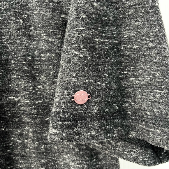 CALIA Carrie Underwood Womens Marbled Hoodie Size M Short Sleeve sweatshirt - Picture 3 of 5